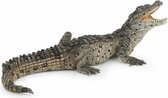 Plastic/rubber speelgoed figuur krokodil 10 cm
