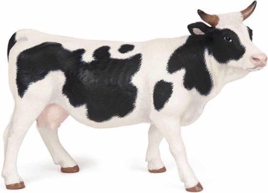 Figurine en plastique jouets animaux vache 14 cm