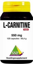 SNP L Carnitine 550 mg puur 120 capsules