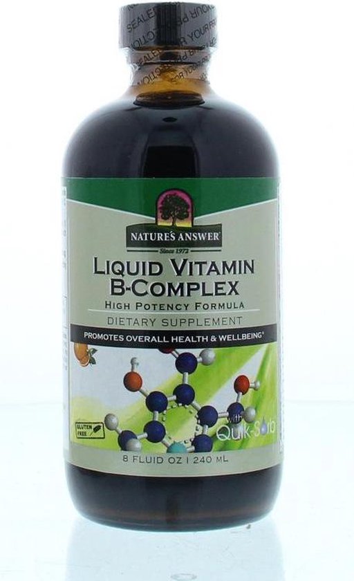 Natures Answer Vloeibaar Vitamine Liquid Vitamin B 240 ml