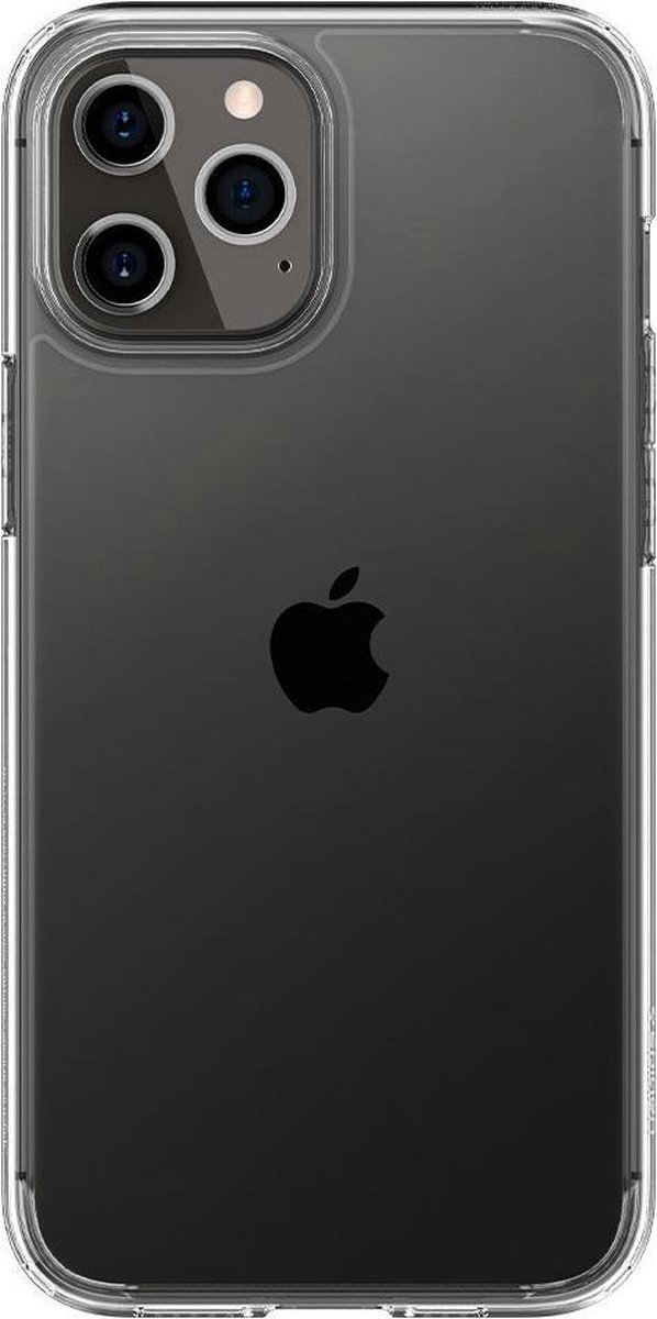 Spigen Crystal Hybrid Hoesje Geschikt voor Apple iPhone 12 Pro Max Transparant
