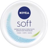 NIVEA Soft 300 ml 300 g Crème Unisexe