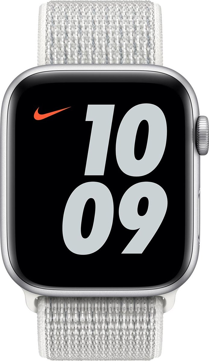 Apple Nike Sport Loop Band voor de Apple Watch Series 1 2 3 4 5 6 7 8 9 SE Ultra 2 42 44 45 49 mm Summit White