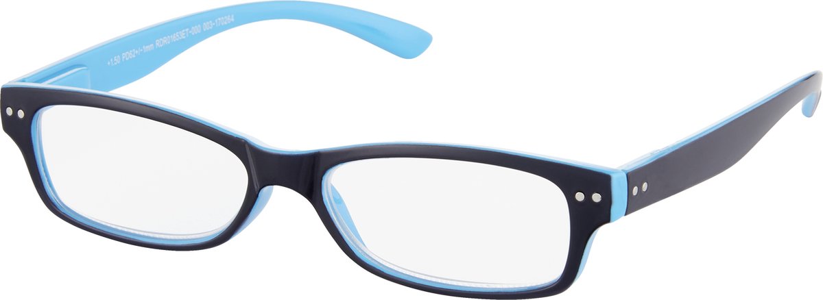 Etos Leesbril +1,5 - Donker Blauw - 4 stuks