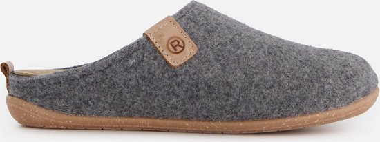 Rohde Pantoffels Grijs Vilt - Dames - Maat 42 | bol.com
