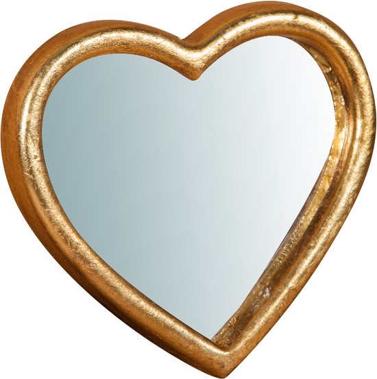 DESIGN DELIGHTS HOUTEN MUURSPIEGEL TEAK 50 | teakhout (geërodeerd), natuurlijk, 50x50x3 cm (HxBxD) | spiegel met drijfhout frame