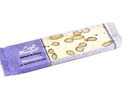 Melissokomiki Noga met Amandelen en Honing 60g | Nougat Snoep