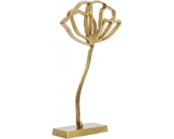 Light & Living Deco Beeld Papaveru S - Metaal - - 22 x 36 x 6 cm (BxHxD)