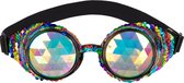 Boland - Partybril Mirage regenboog Multi - Volwassenen - Pride - Pride