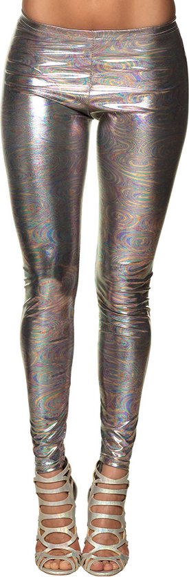 Boland - Legging Disco (L/XL) - Volwassenen - Showgirl - 80's & 90's - Disco