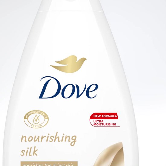Dove Nourishing Silk Douchegel - 6 x 450 ml - Voordeelverpakking