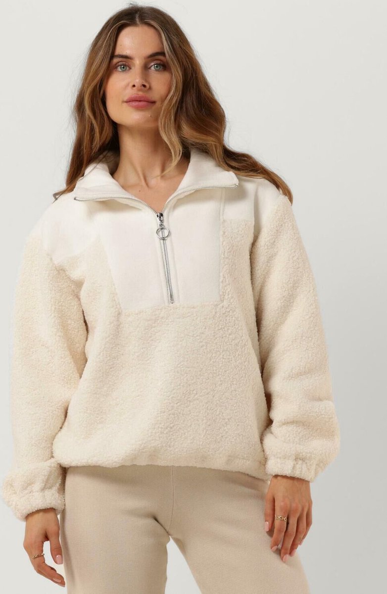 Another Label Olivia Sweater L/s Truien & Vesten Dames - Sweater - Hoodie - Vest- Grijs - Maat M