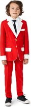 Suitmeister Santa Faux Fur - Kids Pak - Kerstman Pak - Rood - Maat XL