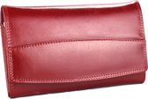 Massi Miliano Portefeuille Femme Cuir Nappa - Rouge - (VG-2908-36)