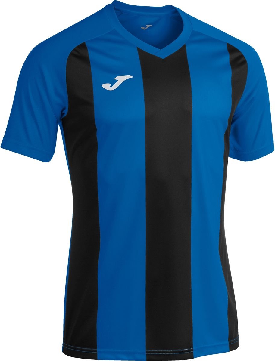 Joma Pisa II Shirt Korte Mouw Kinderen - Royal / Zwart | Maat: 152