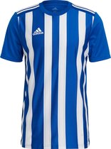 Adidas Striped 21 Shirt Korte Mouw Heren - Royal / Wit | Maat: 2XL