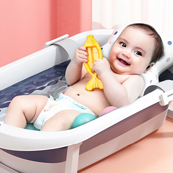 Baignoire de bain bébé sur pied pliable