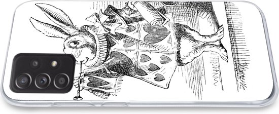 Convient pour coque Samsung Galaxy A53 5G - Lapin - Coque de téléphone en Siliconen