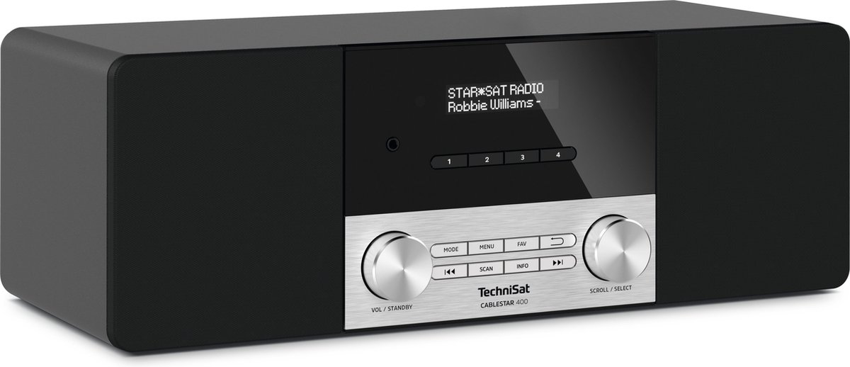 TechniSat CableStar 100 V2 stereoradio voor digitale kabel TechniSat CableStar 100 V2 stereoradio voor digitale kabel