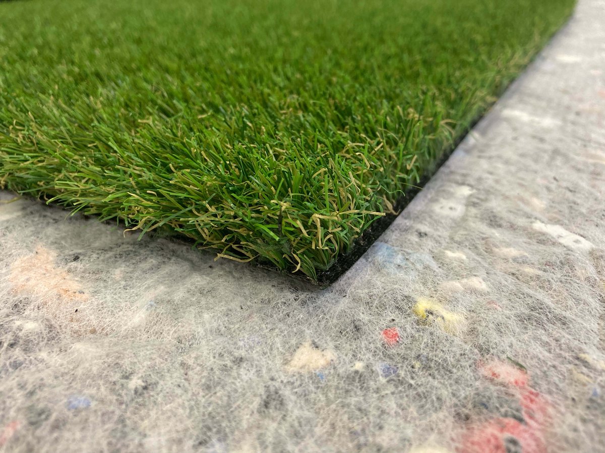 Kunstgras deurmat groen 70cm bij 50cm