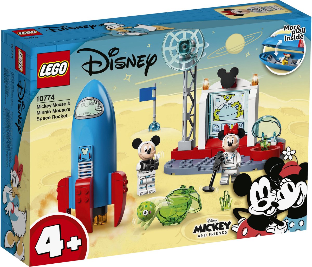 LEGO Disney Mickey and Friends Mickey Mouse & Minnie Mouse ruimteraket 10774 — afbeelding 12