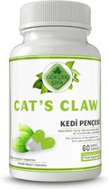 Cat's Claw - Kattenklauw Extract Capsule - 60 Capsules - Artrose, Reumatoïde Artritis - 1 CAPSULE 1000 MG EXTRACT - Ontstekingsremmend, Antioxidant - Geen Toevoegingen - 60.000 mg Kruidenextract - Beste Kwaliteit - Uncaria Tomentosa