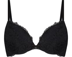 Hunkemöller Marine voorgevormde Dames bh zwart - Maat D75