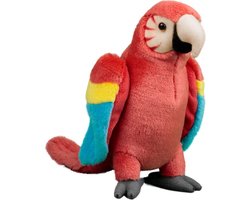 Animigos World Of Nature Eco Knuffel Rode Ara 26 cm