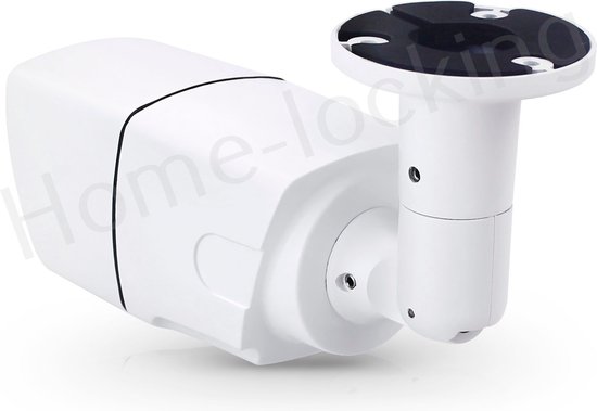 Home-Locking complete set PoE camera beveiligingssysteem met bewegingsdetectie camera's en NVR 8ch 8MP H265 met 8 bullet metaal camera's 3.0MP. CS-8-1478