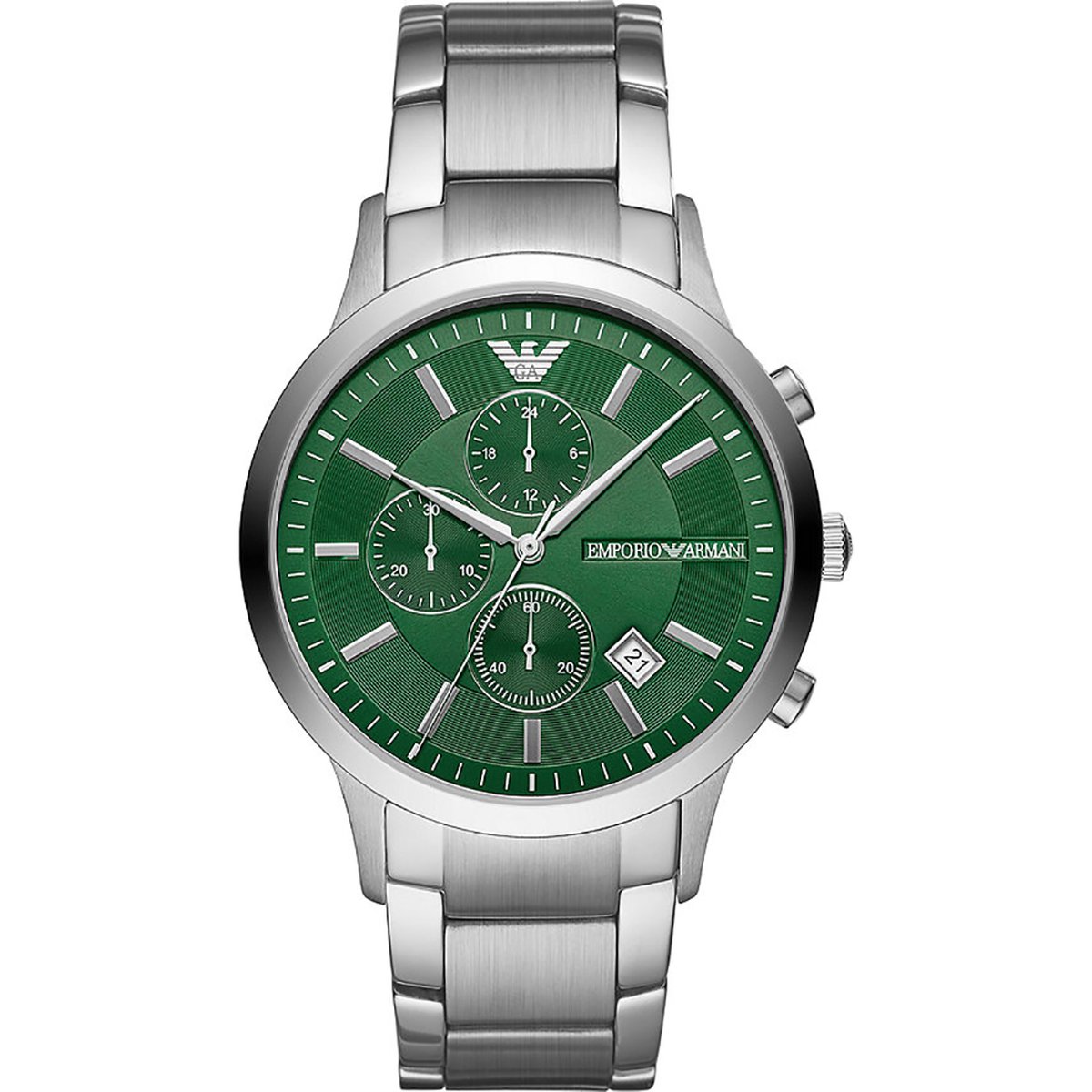 Emporio Armani AR11507 Herenhorloge 43 mm - Zilver