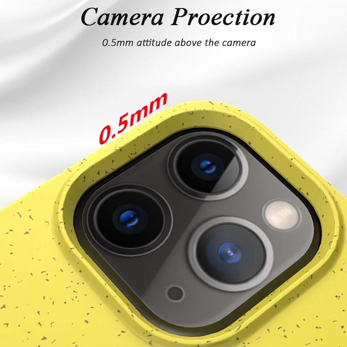 Mobigear Bio Telefoonhoesje geschikt voor Apple iPhone 13 Pro Max Hoesje Eco Friendly Backcover - Groen