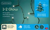 Lumineo Kerstverlichting - warm wit - 180 LEDs - 180 cm