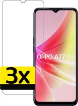 OPPO A77 Protecteur d'écran Glas Trempé - OPPO A77 Protecteur d'écran Glas Extra Fort - 3 Pièces