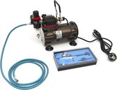 Airbrush Compressor Incl. Airbrush Pisool met Slang