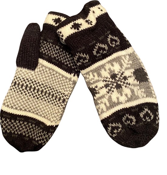 Hoogwaardige Dames Wanten / Handschoenen | Gloves | One Size - Zwart