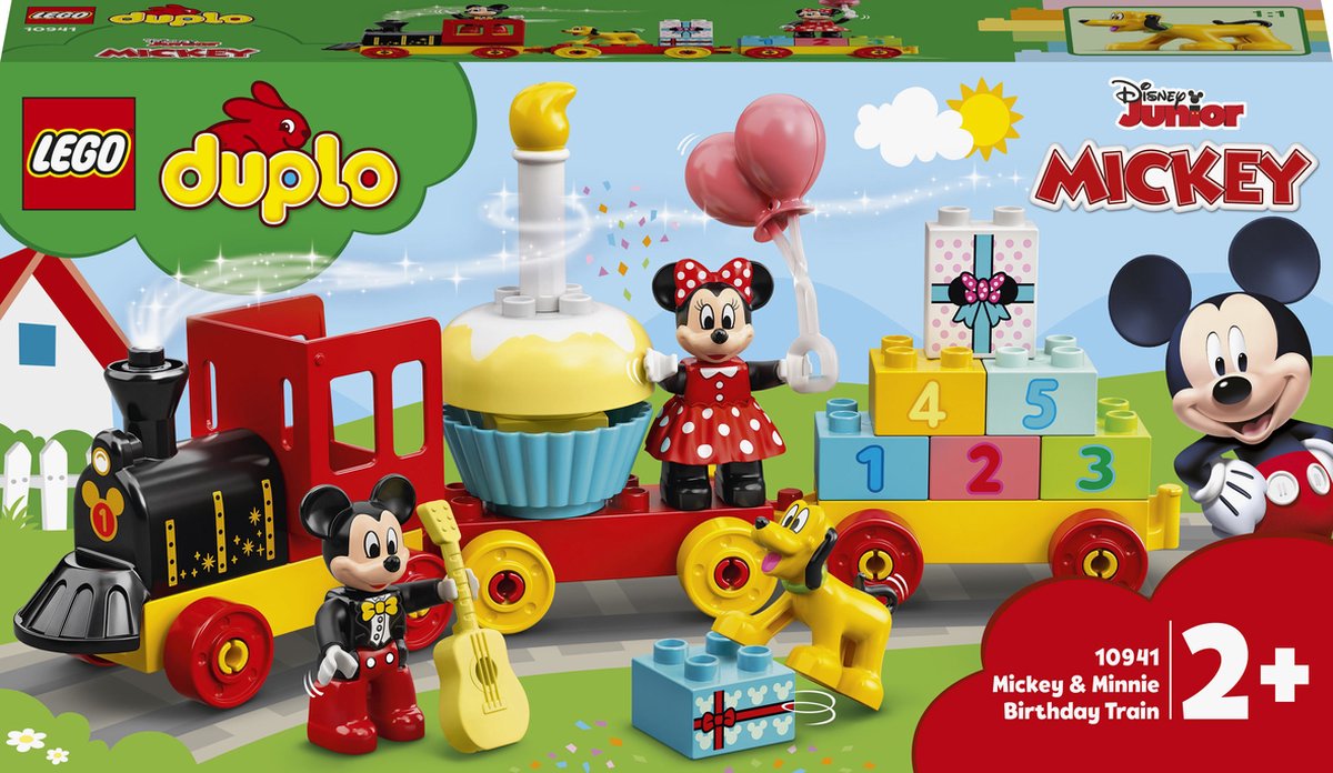 LEGO DUPLO Disney Le Train d'anniversaire de Mickey et Minnie - 10941
