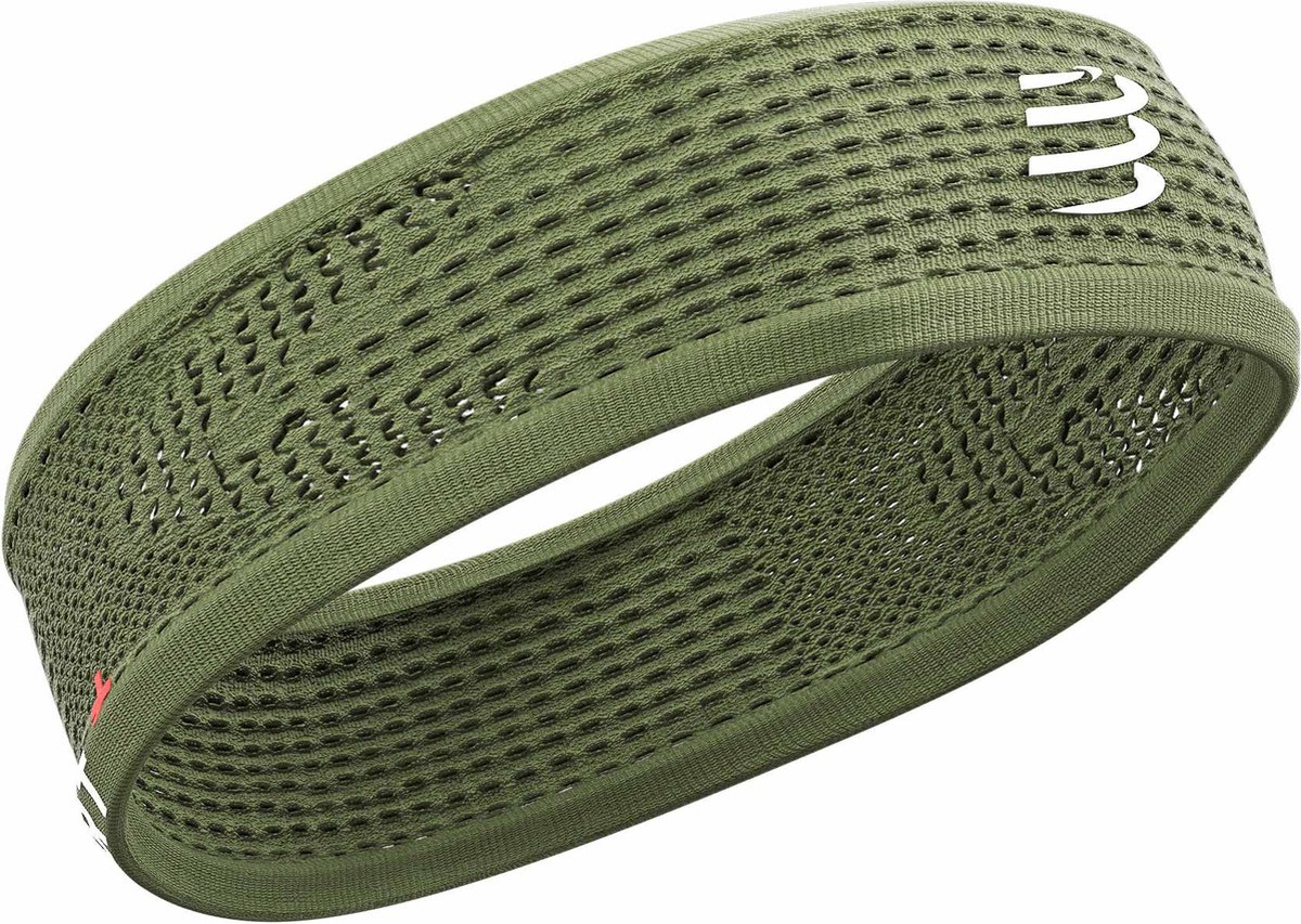 Compressport Thin Headband On/Off - Dark Green - Unisex - One Size