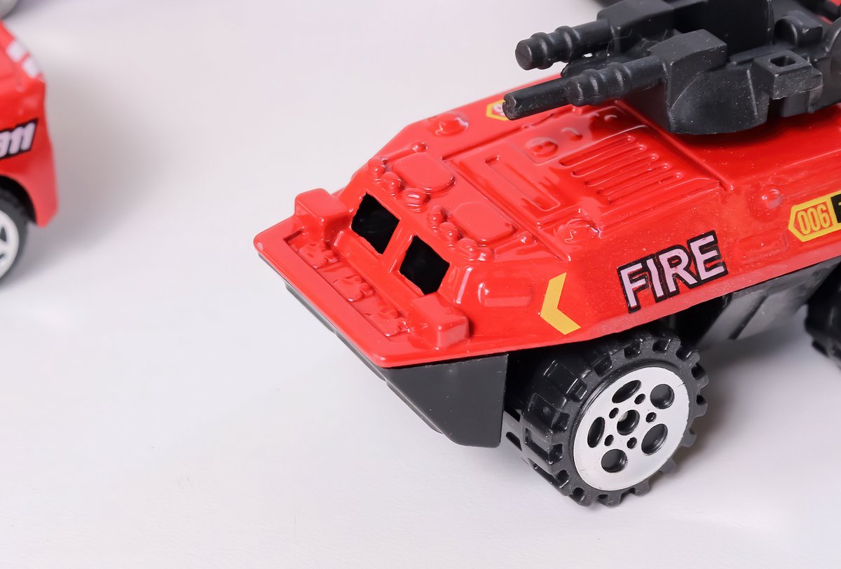 Brandweerauto - brandweerauto speelgoed - brandweerwagen - — afbeelding 3