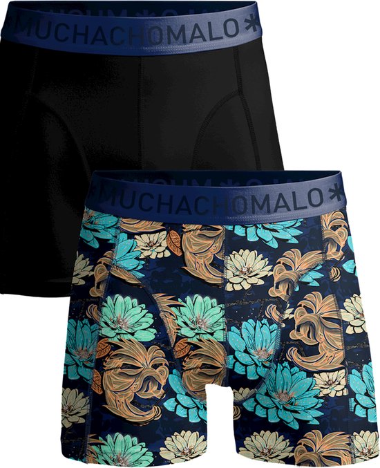 Muchachomalo - Men 2-pack - Boxershorts - Leafs Lick it- Zachte waistband