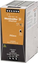 Weidmüller PRO ECO 240W 24V 10A DIN-rail netvoeding 24 V/DC 10 A 240 W Aantal uitgangen: 1 x Inhoud: 1 stuk(s)