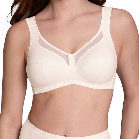 Anita Women's Wire Free Comfort Bra 5859 - 2 Pack, Black & White, Full Figure Support, Size 40F
