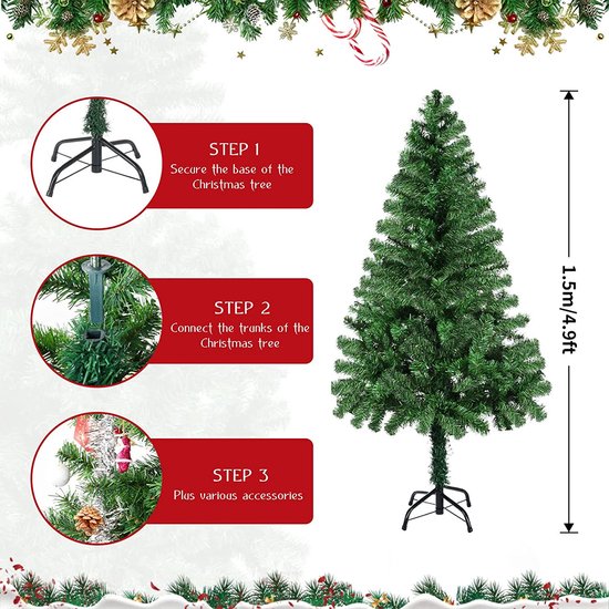 kerstboom 150 cm bol