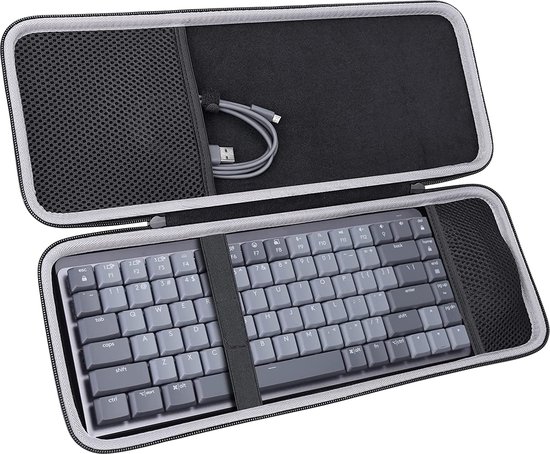 Étui rigide pour Mini clavier lumineux sans fil mécanique Logitech MX et  souris... | bol.com