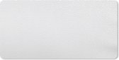Tapis de souris XXL - Sous-main - Tapis de bureau - Cuir - Structure - Aspect cuir - Wit - 100x50 cm - Tapis de souris XXL