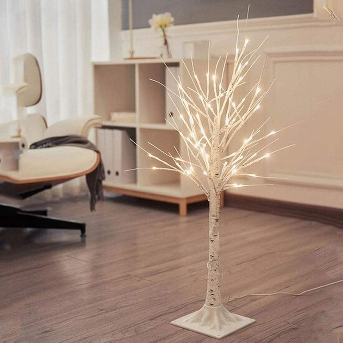 Groenovatie LED Kerstverlichting - Grote Boom - Lichtboom - 120 cm - Warm Wit