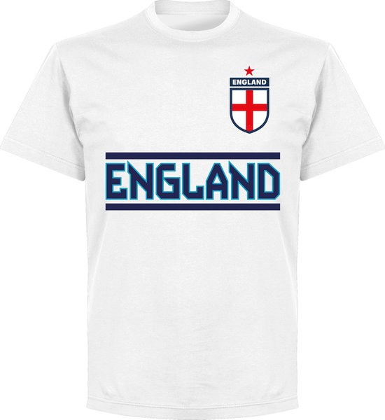 Engeland Team T-Shirt - Wit - XXL