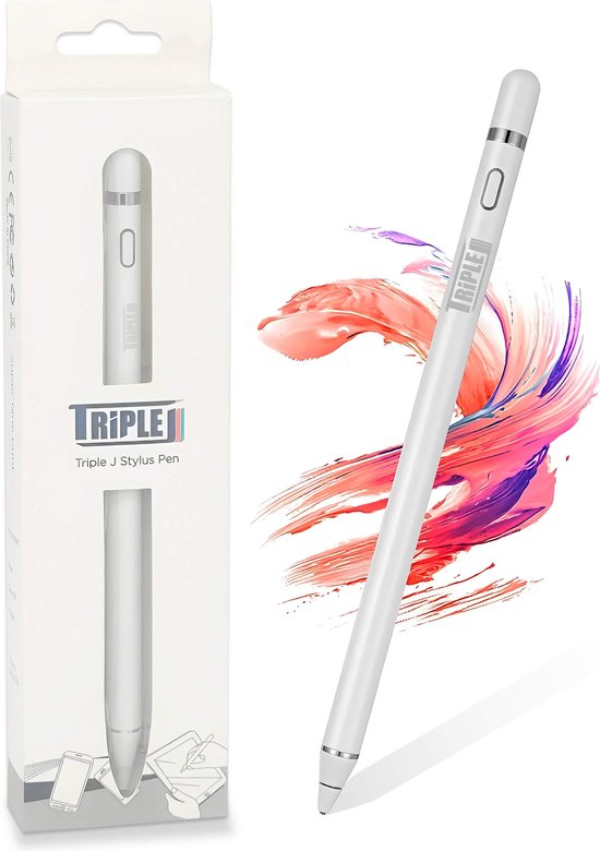 Triple J® | Stylet | Stylet | Stylet tactile universel | Blanc