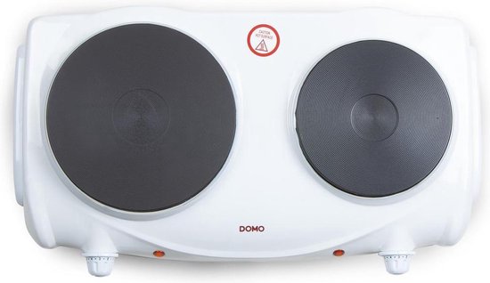 DOMO DO310KP Kochplatte Mit 2 Feldern - 2500 Watt Für Flexibles Kochen