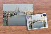 Puzzel Vissershaven van IJmuiden in Nederland - Legpuzzel - Puzzel 1000 stukjes volwassenen