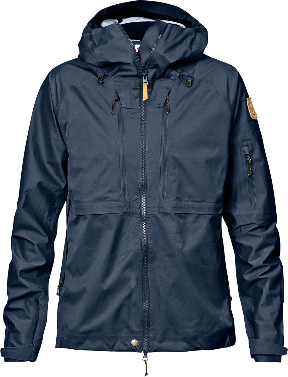 Keb shell jacket W Blauw